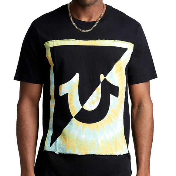 True Religion Shirts True Religion Mens Graphic Tie Dye Tee Tshirt